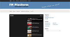 Desktop Screenshot of fm-platform.nl